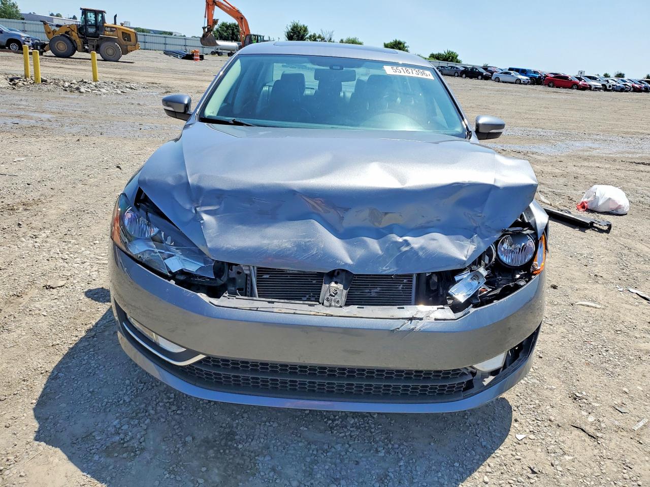 2015 Volkswagen Passat VIN 1VWCT7A36FC100176 COPART salvage auction — Front End, KY - CERT OF TITLE-SALVAGE, sold $1,550 on 2026-07-09 (photo 5)