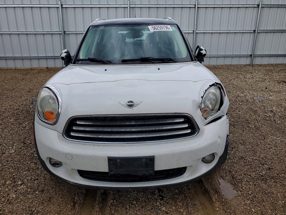 2012 Mini VIN WMWZB3C52CWM03017 COPART salvage auction — FRONT END, Ia - Cert Of Title-Salvage Title, sold $450 on 2026-07-15 (photo 5)