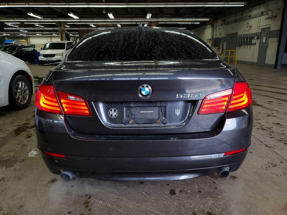 2011 BMW 5 series VIN WBAFU7C59BC873209 COPART salvage auction — MECHANICAL, Il - Certificate Of Title, sold $625 on 2026-07-06 (photo 6)