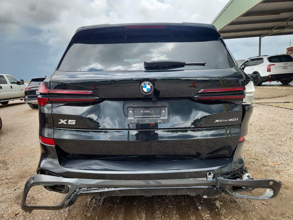 2026 BMW VIN 5UX23EU0XT9227959 COPART salvage auction — REAR END, Tx - Salvage Vehicle Title, sold $17,400 on 2026-07-13 (photo 6)