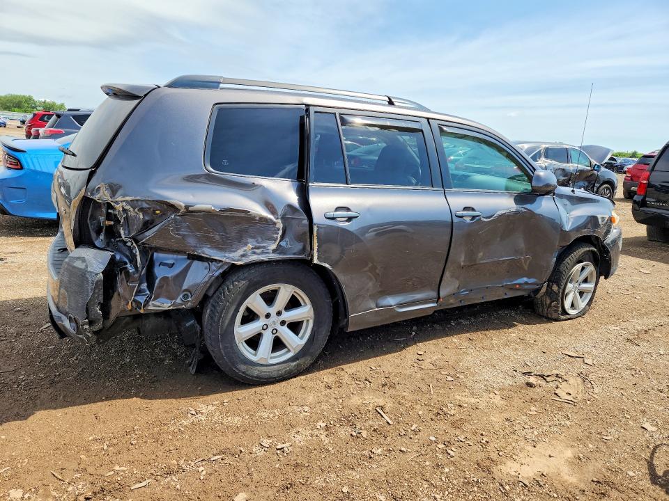 2008 Toyota Highlander VIN JTEDS41A482047487 COPART salvage auction — ALL OVER, Il - Salvage Certificate, sold $800 on 2026-07-30 (photo 3)