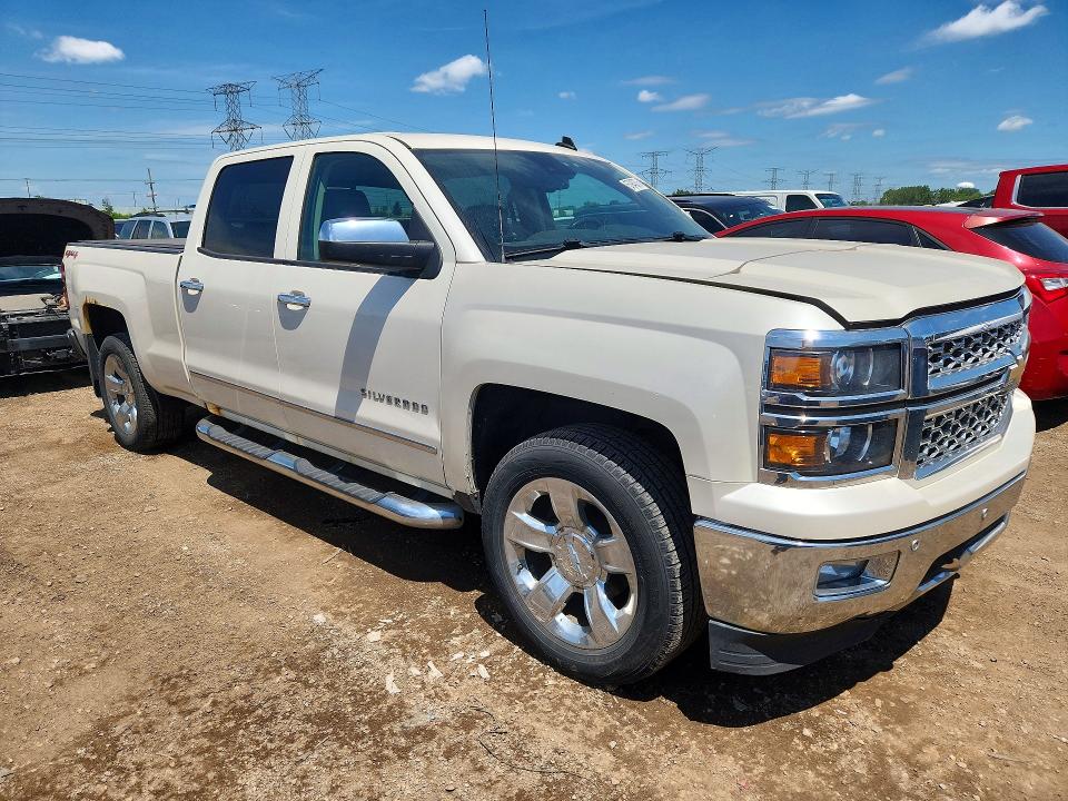 2014 Chevrolet VIN 3GCUKSEJ4EG453050 COPART salvage auction — FRONT END, Il - Salvage Certificate, sold $5,600 on 2026-07-23 (photo 4)