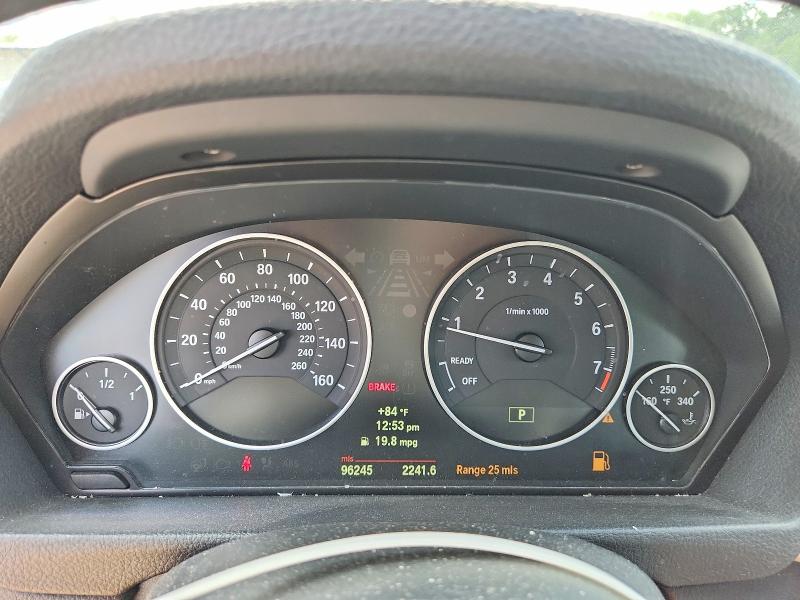 2013 BMW 3er VIN WBA3B3C55DF538872 COPART salvage auction — FRONT END, Ny - Mv-907A Salvage Certificate, sold $1,200 on 2026-08-03 (photo 9)
