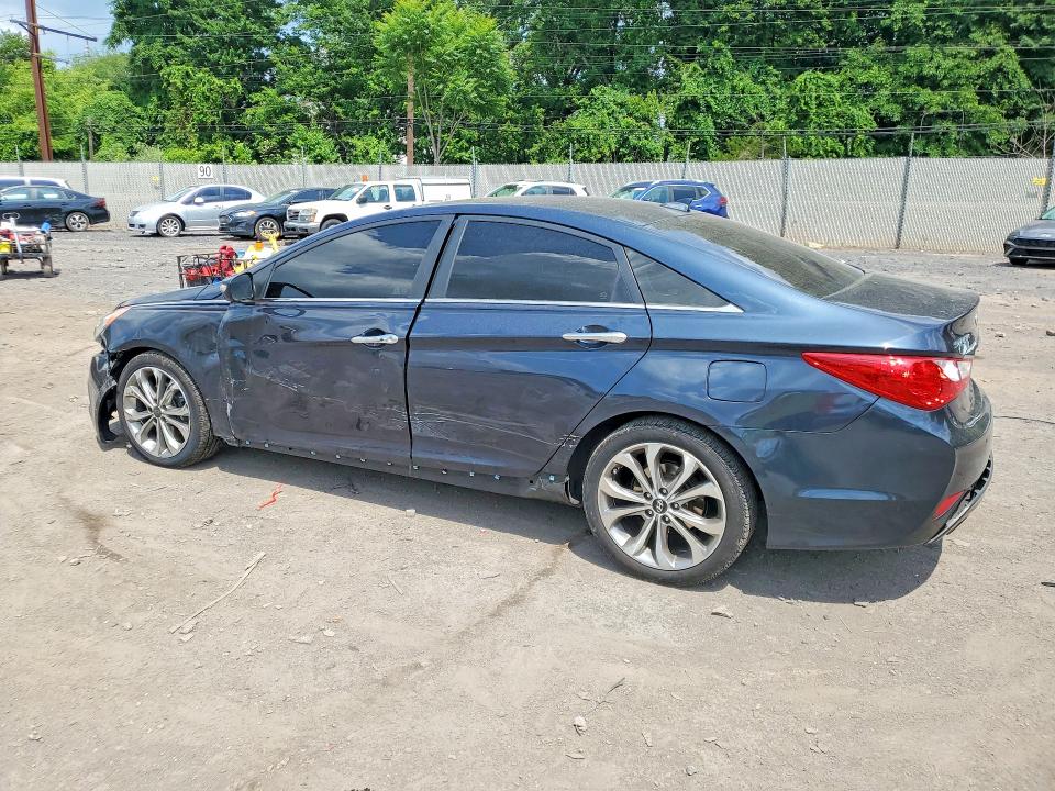 2014 Hyundai Sonata VIN 5NPEC4AB8EH845256 COPART salvage auction — SIDE, Pa - Certificate Of Salvage, sold $625 on 2026-07-06 (photo 2)