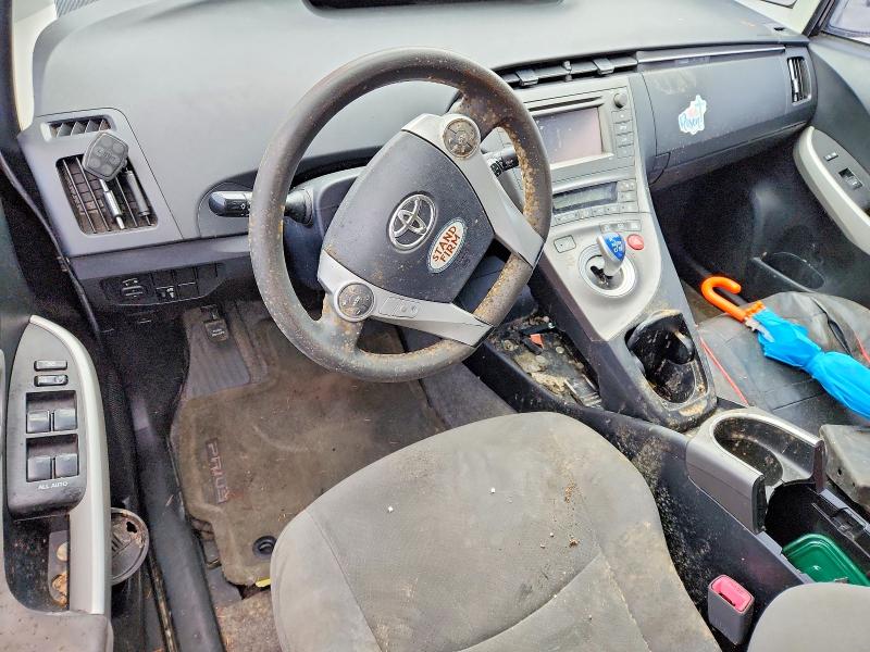 2013 Toyota Prius VIN JTDKN3DU3D5685421 COPART salvage auction — REAR END, WA - BILL OF SALE, sold $650 on 2026-07-24 (photo 8)