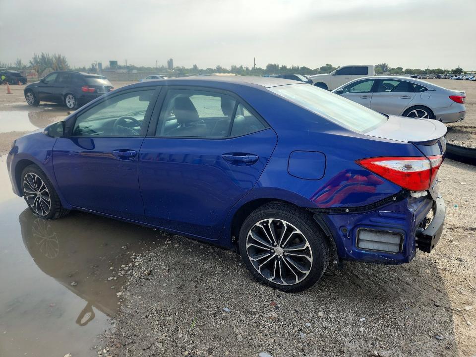 2016 Toyota Corolla VIN 2T1BURHEXGC577443 COPART salvage auction — SIDE, Fl - Cert Of Title Slvg Rebuildable, sold $2,500 on 2026-07-02 (photo 2)