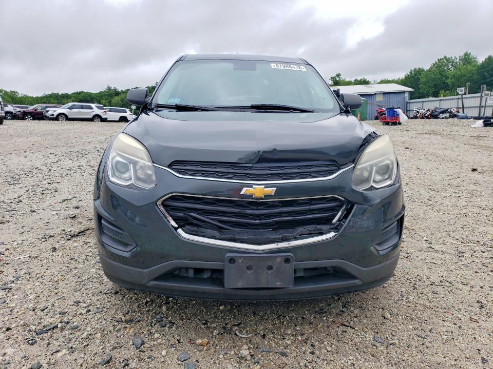2017 Chevrolet VIN 2GNFLEEK6H6155672 COPART salvage auction — FRONT END, Ma - Cert Of Title-Salvage, sold $200 on 2026-07-29 (photo 5)