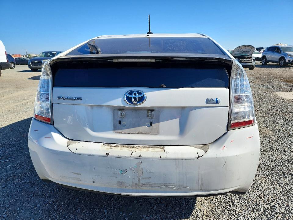 2011 Toyota Prius VIN JTDKN3DU2B5316496 COPART salvage auction — FRONT END, Ca - Salvage Certificate, sold $1,450 on 2026-07-24 (photo 6)