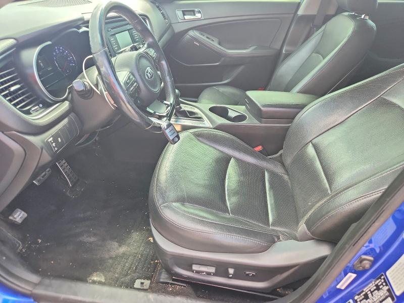 2015 Kia Optima VIN 5XXGR4A66FG403745 COPART salvage auction — FRONT END, Ks - Cert Of Title-Salvage, sold $2,350 on 2026-07-02 (photo 7)