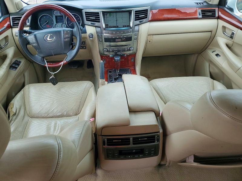 2009 Lexus Lx VIN JTJHY00W194024231 COPART salvage auction — MINOR DENT/SCRATCHES, TX - CERTIFICATE OF TITLE, sold $11,000 on 2026-07-02 (photo 8)