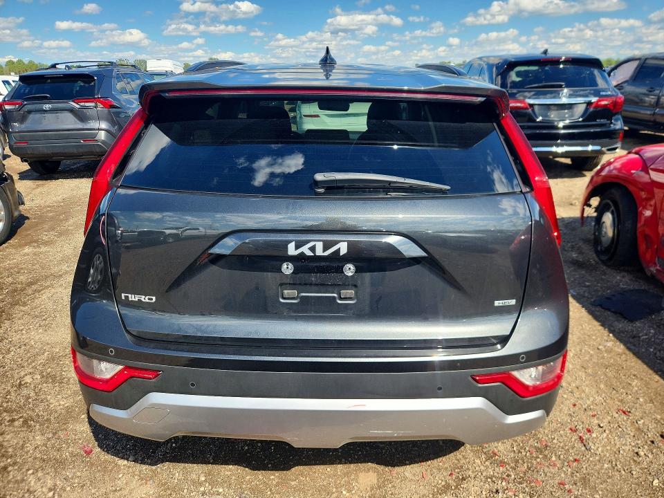 2023 Kia Niro VIN KNDCR3LE0P5099718 COPART salvage auction — SIDE, IL - SALVAGE CERTIFICATE, sold $7,400 on 2026-07-28 (photo 6)