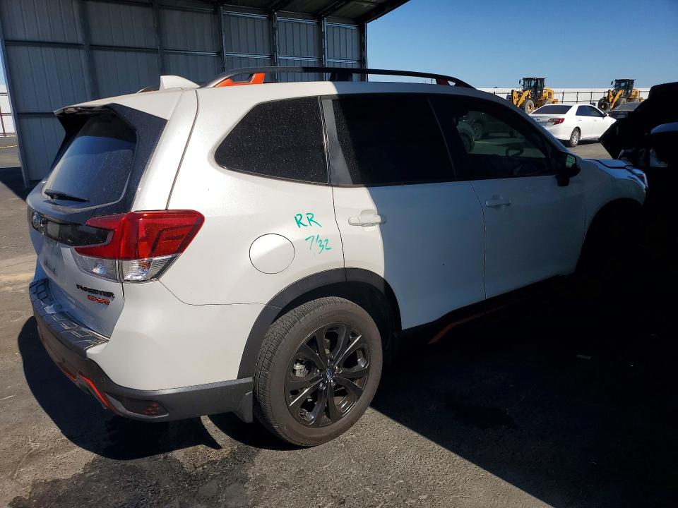 2020 Subaru Forester VIN JF2SKAMC5LH565705 COPART salvage auction — FRONT END, Ca - Salvage Certificate, sold $5,700 on 2026-07-09 (photo 3)