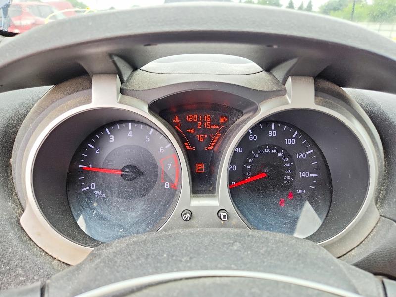 2015 Nissan Juke VIN JN8AF5MR9FT501490 COPART salvage auction — FRONT END, Il - Salvage Certificate, sold $1,850 on 2026-07-16 (photo 9)