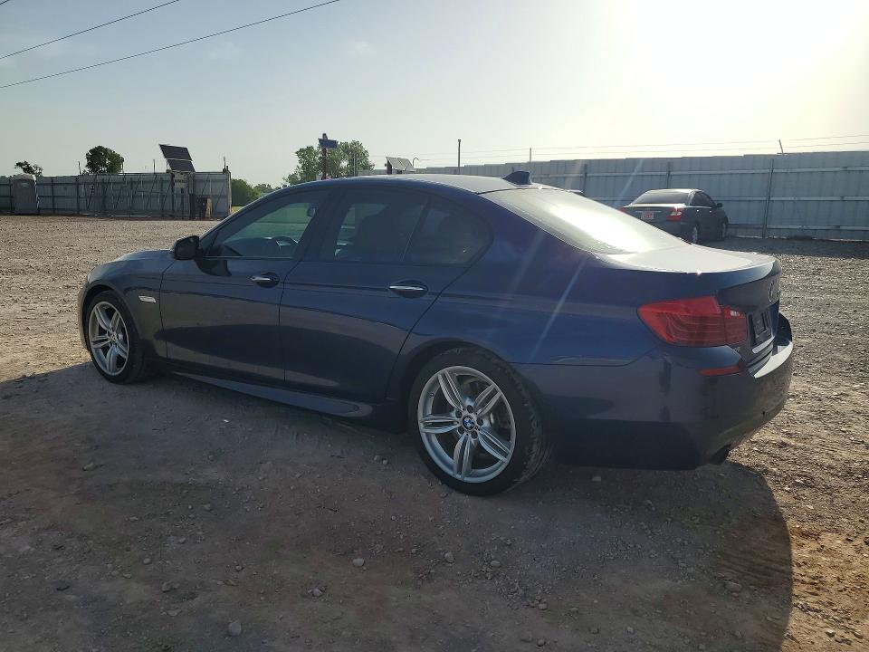 2016 BMW 5er VIN WBA5B1C59GG134422 COPART salvage auction — HAIL, Ok - Cert Of Title-Salvage, sold $300 on 2026-07-21 (photo 2)
