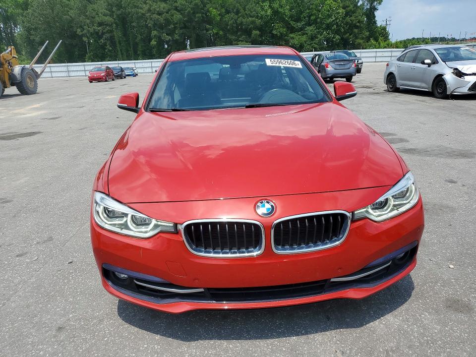 2016 BMW 3er VIN WBA8E9C52GP847682 COPART salvage auction — WATER/FLOOD, Nc - Salvage Cert-Water/Flood Damag, sold $275 on 2026-07-02 (photo 5)