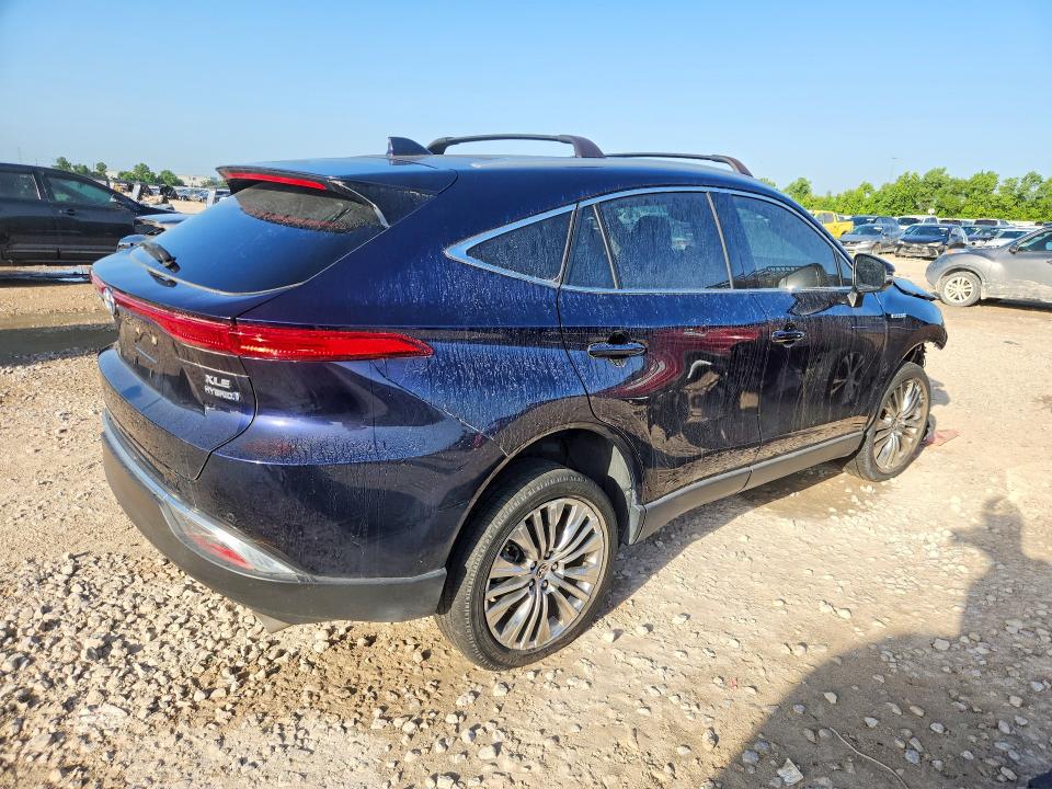 2021 Toyota Venza VIN JTEAAAAH8MJ078209 COPART salvage auction — FRONT END, Tx - Salvage Vehicle Title, sold $14,300 on 2026-07-28 (photo 3)