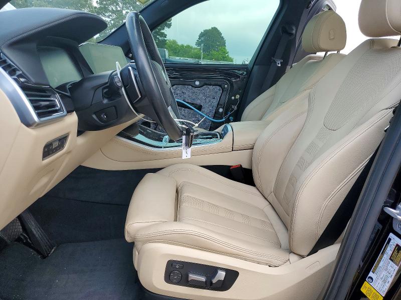 2021 BMW VIN 5UXCR4C00M9E64172 COPART salvage auction — SIDE, TX - SALVAGE VEHICLE TITLE (P), sold $1,550 on 2026-07-27 (photo 7)