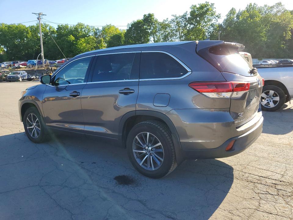 2017 Toyota Highlander VIN 5TDJZRFH2HS387476 COPART salvage auction — FRONT END, NY - MV-907A SALVAGE CERTIFICATE, sold $9,600 on 2026-07-14 (photo 2)