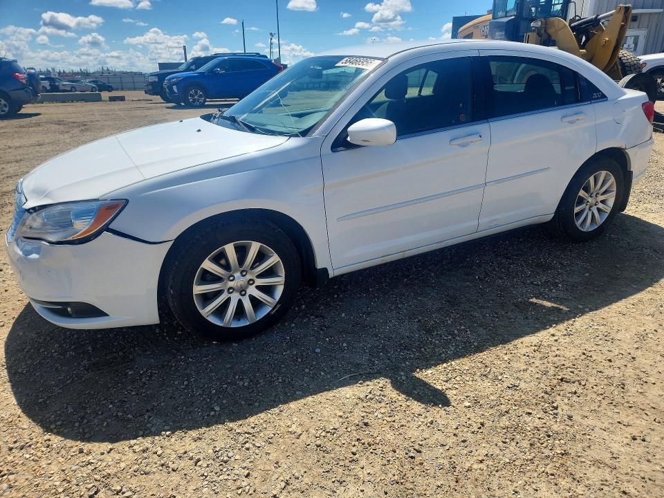 2011 Chrysler 200 VIN 1C3BC1FB0BN550176 COPART salvage auction — FRONT END, AB - BOS - SALVAGE, sold $1,150 on 2026-07-16 (photo 1)