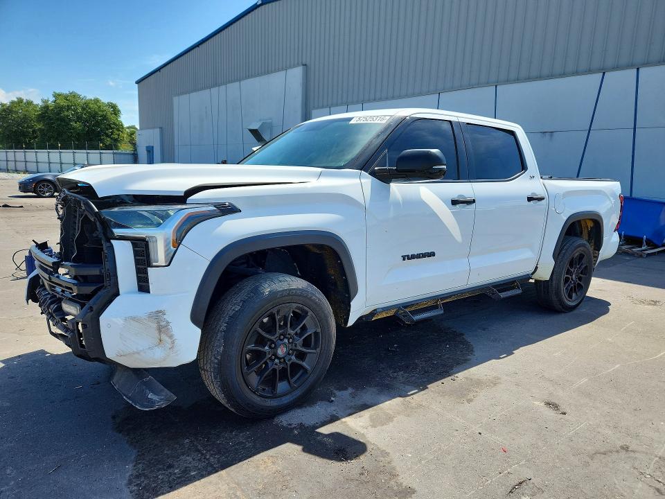 2022 Toyota Tundra VIN 5TFLA5DB7NX020425 COPART salvage auction — FRONT END, Fl - Certificate Of Destruction, sold $12,600 on 2026-07-06 (photo 1)