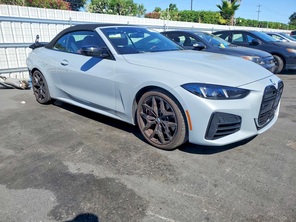 2026 BMW M440i VIN WBA63DB0XTCW33210 COPART salvage auction — REAR END, CA - SALVAGE CERTIFICATE, sold $30,000 on 2026-07-14 (photo 4)