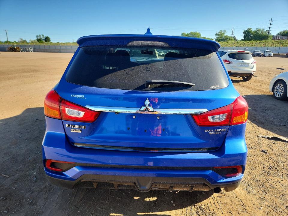 2019 Mitsubishi Outlander VIN JA4AR3AU3KU019287 COPART salvage auction — FRONT END, Co - Salvage Title, sold $1,750 on 2026-07-06 (photo 6)