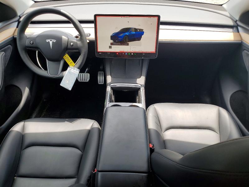 2024 Tesla Model y VIN 7SAYGDEF2RA265200 COPART salvage auction — SIDE, Nc - Salvage Certificate Of Title, sold $13,300 on 2026-07-23 (photo 8)