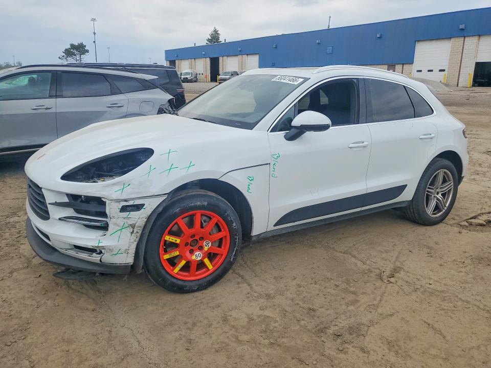 2021 Porsche Macan VIN WP1AB2A52MLB37805 — COPART salvage auction photo
