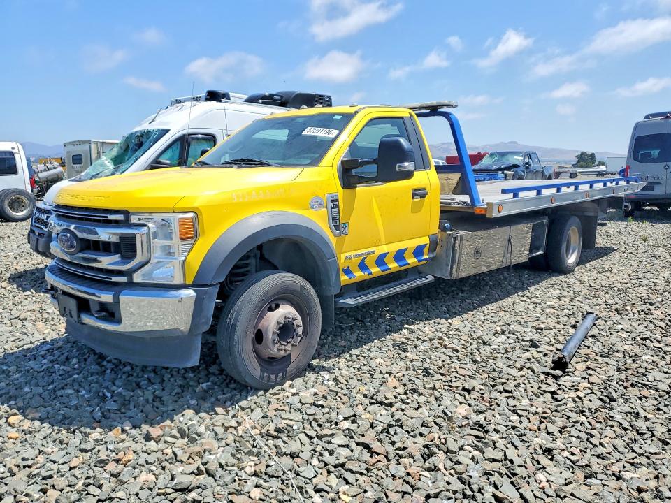 2020 Ford F-550 super duty VIN 1FDUF5GT5LDA06477 COPART salvage auction — NORMAL WEAR, CA - CERT OF TITLE OR SALVAGE ACQ (P), sold $15,000 on 2026-07-27 (photo 1)