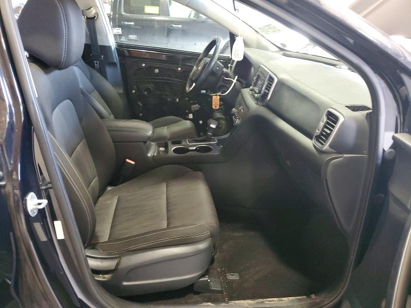 2017 Kia Sportage VIN KNDPMCAC8H7093009 COPART salvage auction — SIDE, Salvage Title, sold $2,150 on 2026-07-17 (photo 7)