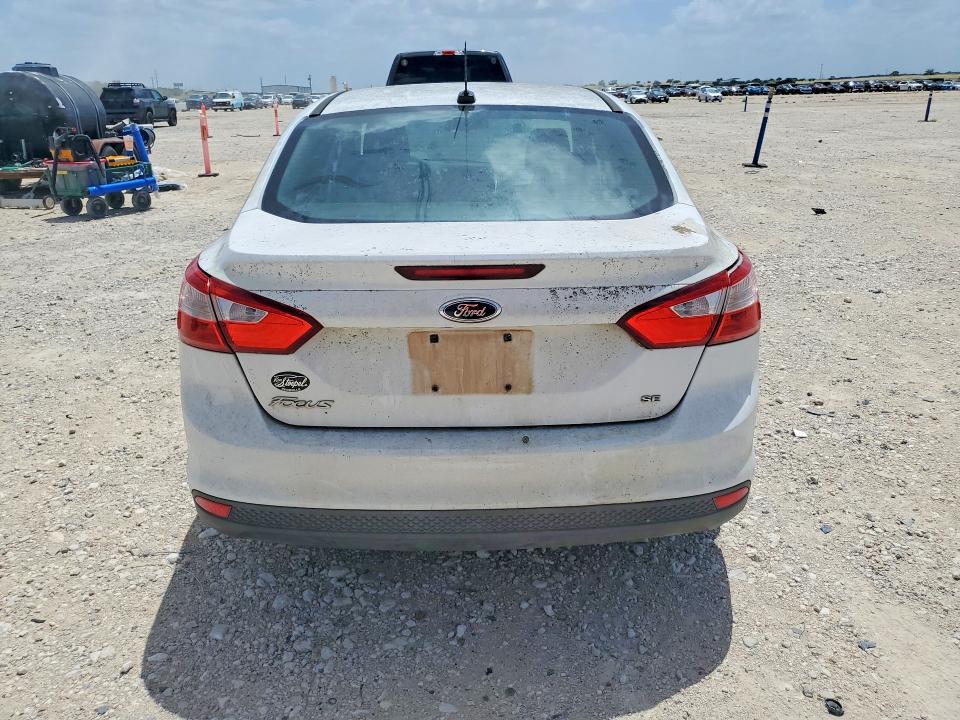 2012 Ford Focus VIN 1FAHP3F22CL178140 COPART salvage auction — FRONT END, Tx - Certificate Of Title, sold $300 on 2026-07-02 (photo 6)
