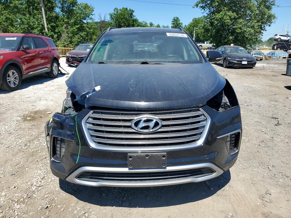 2017 Hyundai VIN KM8SN4HF3HU238970 COPART salvage auction — FRONT END, Md - Cert Of Salvage > 75% Damage, sold $3,300 on 2026-07-09 (photo 5)