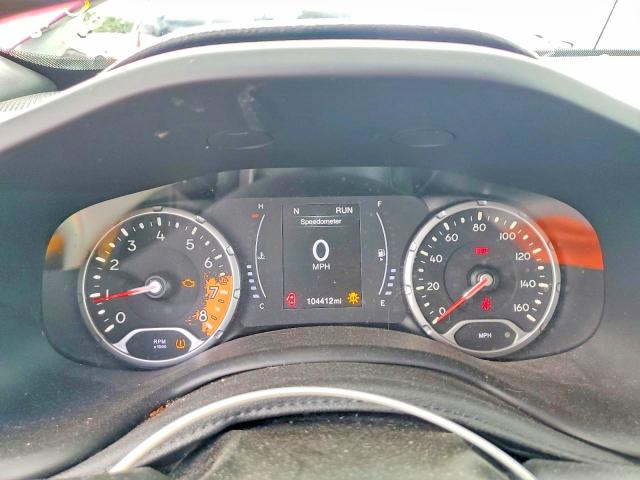 2018 Jeep VIN ZACCJBAH7JPH22216 COPART salvage auction — FRONT END, Mi - Certificate Of Title, sold $325 on 2026-07-28 (photo 9)