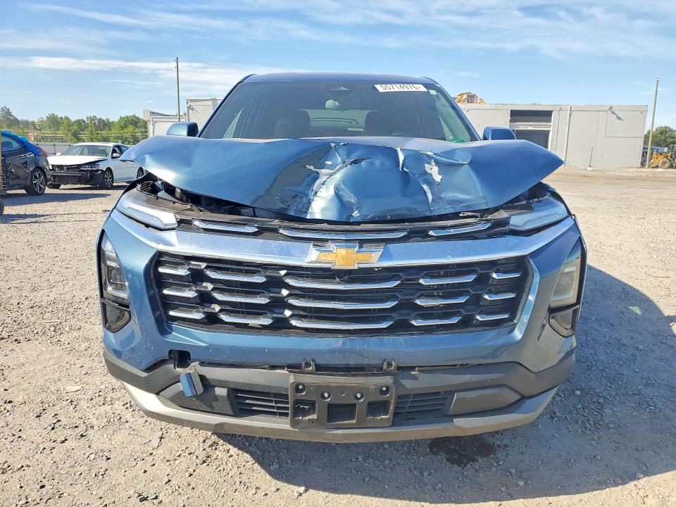 2025 Chevrolet Equinox VIN 3GNAXHEG0SL218585 COPART salvage auction — FRONT END, Va - Cert Of Title - Salvage, sold $8,600 on 2026-07-29 (photo 5)