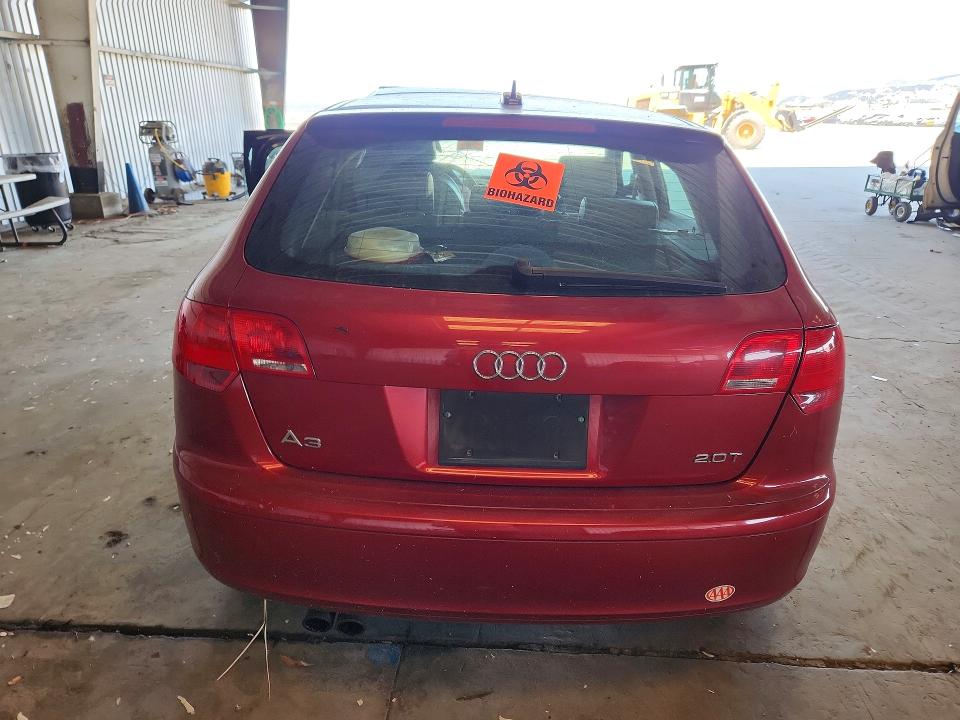 2006 Audi A3 VIN WAUMF78PX6A029757 COPART salvage auction — FRONT END, Ca - Salvage Certificate, sold $10 on 2026-07-09 (photo 6)