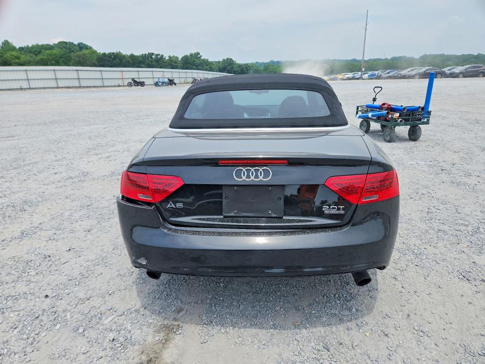 2015 Audi A5 VIN WAUMFAFH3FN007102 COPART salvage auction — REAR END, Nc - Salvage Certificate Of Title, sold $6,800 on 2026-07-08 (photo 6)
