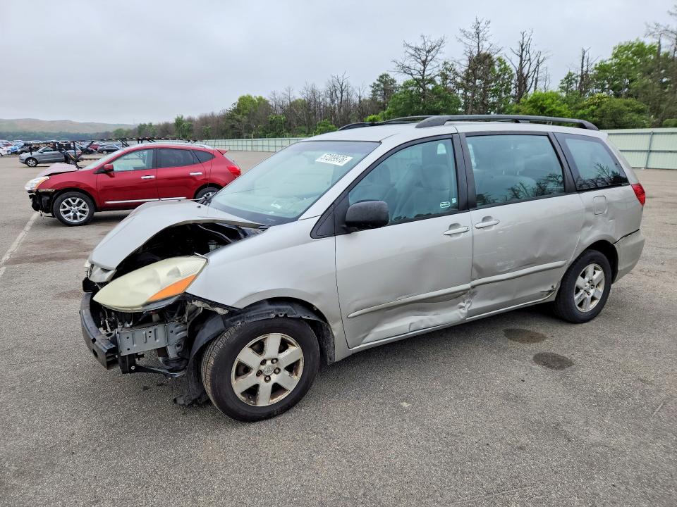 2006 Toyota Sienna VIN 5TDZA23C16S462403 COPART salvage auction — FRONT END, NY - MV-907A SALVAGE CERTIFICATE, sold $900 on 2026-07-20 (photo 1)