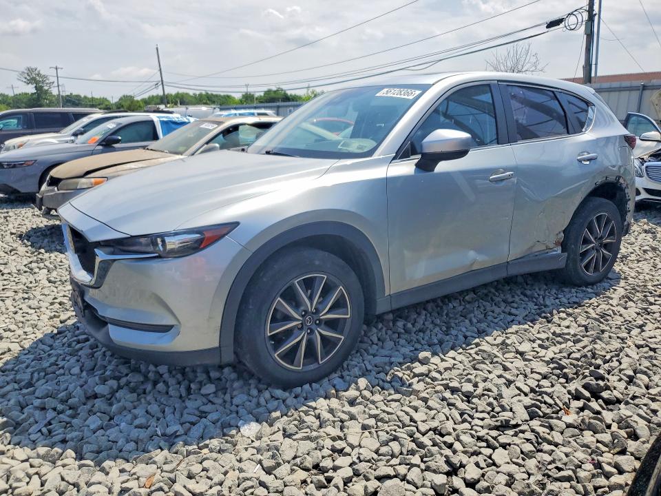 2018 Mazda VIN JM3KFBCM0J0451942 COPART salvage auction — SIDE, Nj - Cert Of Title-Salvage, sold $5,300 on 2026-07-08 (photo 1)
