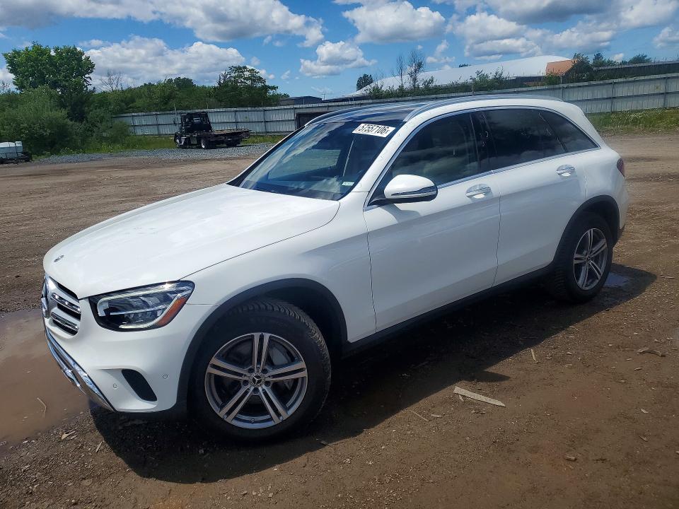 2021 Mercedes-benz Glc VIN W1N0G8EB7MF921261 COPART salvage auction — HAIL, Oh - Cert Of Title-Salvage, sold $9,100 on 2026-07-23 (photo 1)