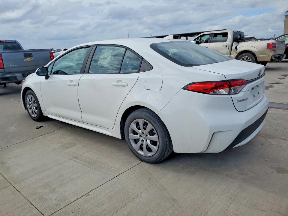 2021 Toyota Corolla VIN 5YFEPMAE4MP256026 COPART salvage auction — HAIL, Tx - Cert Of Title-Rebuilt Salvage, sold $9,600 on 2026-07-13 (photo 2)