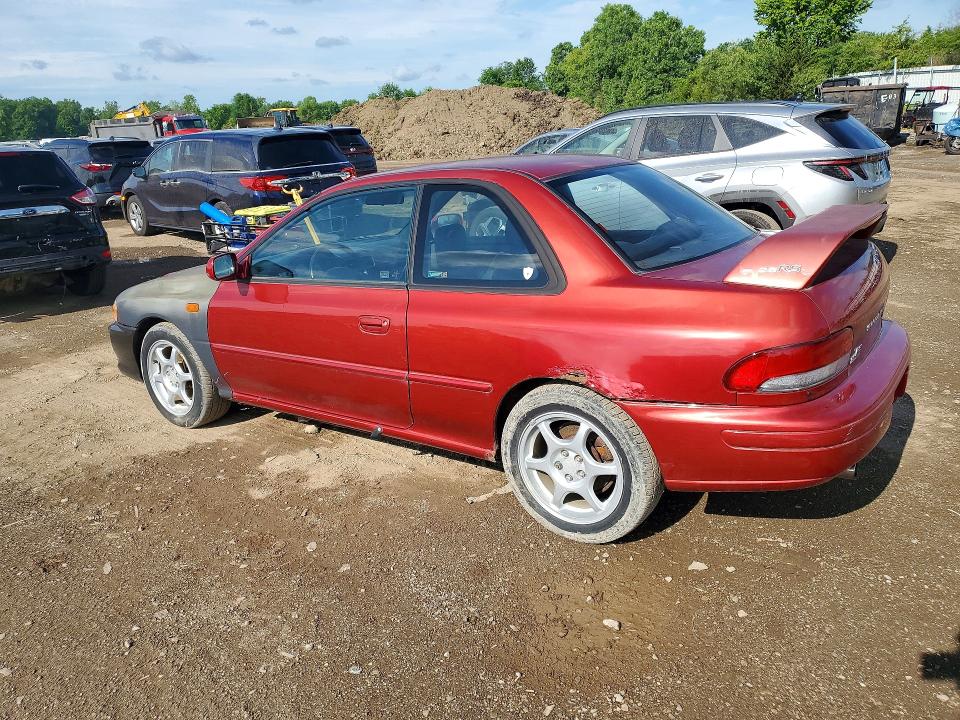 2000 Subaru Impreza VIN JF1GM6755YH402042 COPART salvage auction — MINOR DENT/SCRATCHES, Oh - Certificate Of Title, sold $2,550 on 2026-07-06 (photo 2)
