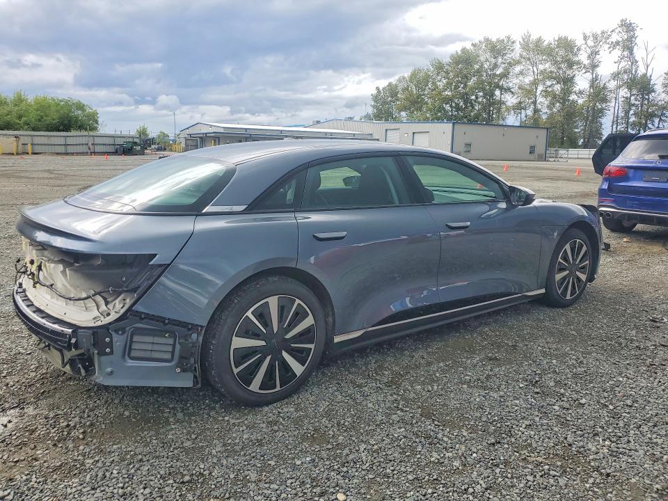 2025 Lucid VIN 50EA1PGA7SA003818 COPART salvage auction — REAR END, Wa - Bill Of Sale, sold $20,900 on 2026-07-20 (photo 3)