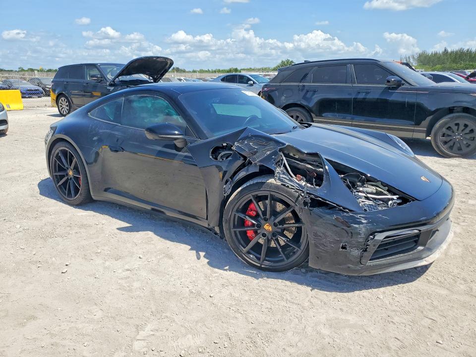 2024 Porsche VIN WP0AB2A91RS279399 COPART salvage auction — FRONT END, Fl - Cert Of Title Slvg Rebuildable, sold $75,500 on 2026-08-19 (photo 4)