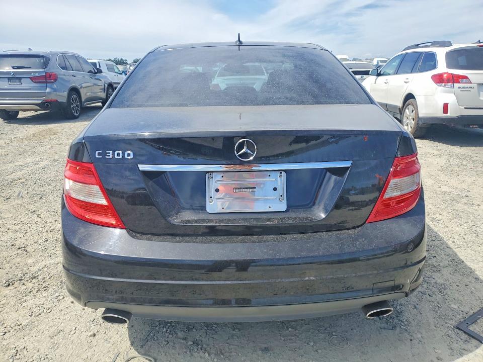 2010 Mercedes-benz C class VIN WDDGF5EB0AR125992 COPART salvage auction — FRONT END, CA - SALVAGE CERTIFICATE, sold $250 on 2026-07-21 (photo 6)