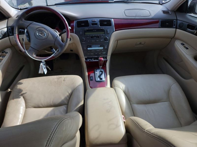 2004 Lexus Es 330 VIN JTHBA30G940020773 COPART salvage auction — REAR END, VA - CERT OF TITLE - SALVAGE, sold $475 on 2026-07-22 (photo 8)