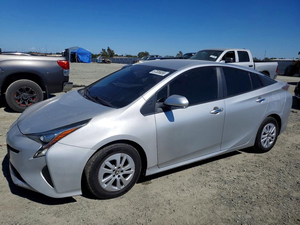 2017 Toyota Prius VIN JTDKBRFU7H3554616 COPART salvage auction — SIDE, CA - SALVAGE CERTIFICATE, sold $2,800 on 2026-07-14 (photo 1)