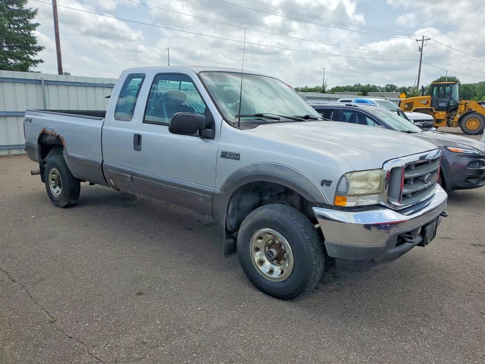 2002 Ford F-250 super duty VIN 1FTNX21L02EA58699 COPART salvage auction — MECHANICAL, Wi - Certificate Of Title, sold $800 on 2026-07-09 (photo 4)