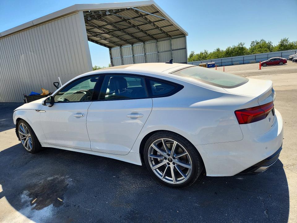 2025 Audi A5 VIN WAUDACF56SA005667 COPART salvage auction — FRONT END, Az - Dis/Dlr/Exp Only Clean Title, sold $16,800 on 2026-08-24 (photo 2)