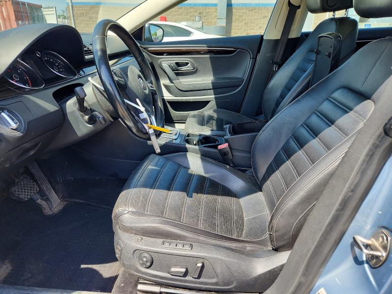 2013 Volkswagen Passat cc VIN WVWGU7AN9DE553163 COPART salvage auction — FRONT END, Ct - Cert Of Title-Salvage, sold $450 on 2026-07-10 (photo 7)