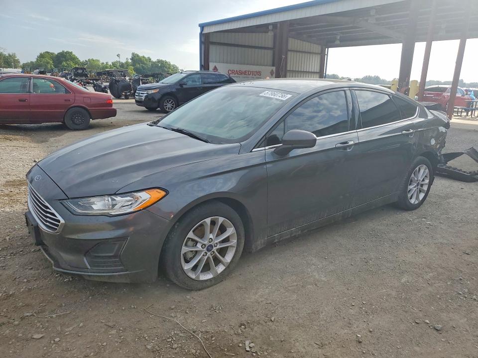 2020 Ford Fusion VIN 3FA6P0LU4LR263946 COPART salvage auction — REAR END, Fl - Certificate Of Destruction, sold $3,700 on 2026-07-06 (photo 1)
